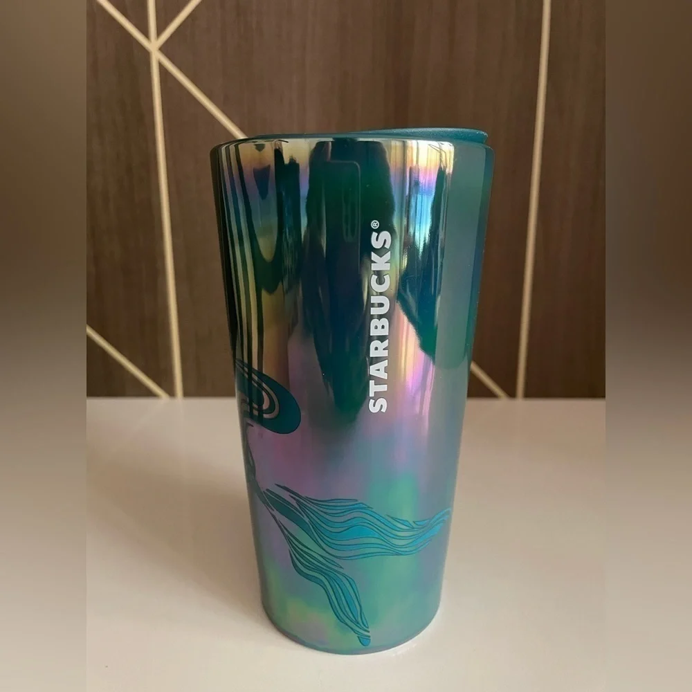 Starbucks Spring 2023 Anniversary Subzero Luster Ceramic Siren Tumbler - Picture 6 of 8